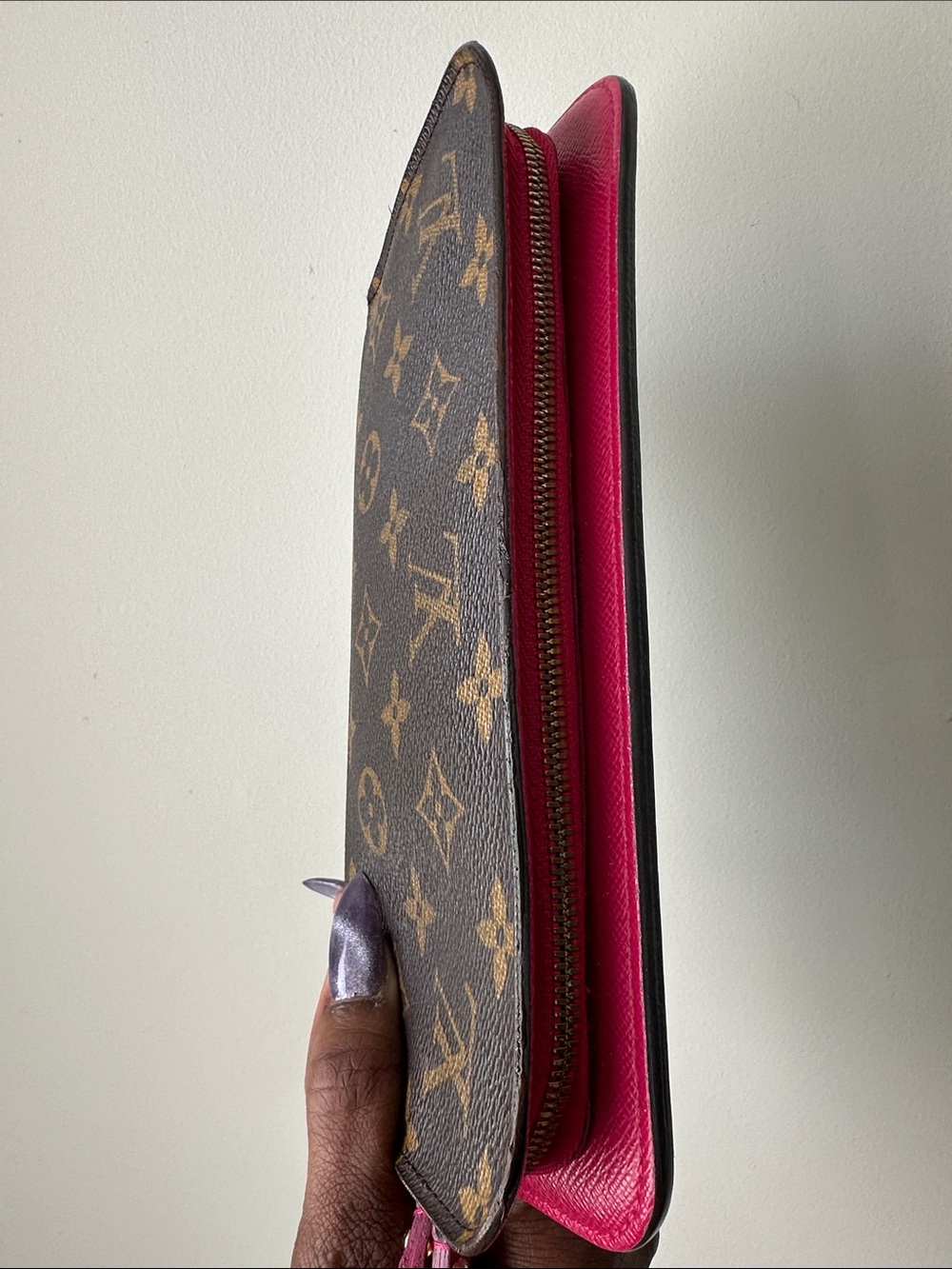 Louis Vuitton Monogram Insolite Long Wallet - Authentic - Picture 9 of 16